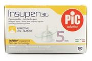 Aiguilles pour stylos injecteurs 31G x 5 mm