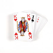 Cartes à jouer gros caractères
