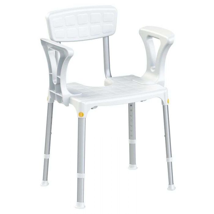 Chaise de douche Capri plus avec accoudoirs