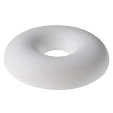 Coussin rond percé en mousse sit ring