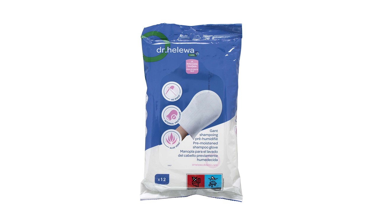 Gant pour shampoing DR HELEWA sachet de 12