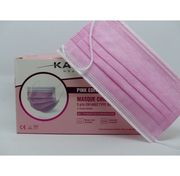 Masques chirurgicaux adultes coloris rose